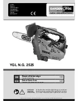 Zgonc YGL N.G. 2525 Instruction Manual preview