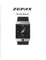 Zgpax S5 User Manual preview