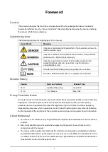 Preview for 2 page of Zhejiang Dahua Vision Technology Face Recognition Access Controller User Manual