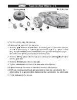 Preview for 7 page of Zhejiang Jiajia Ride-On Co. AUDITT Owner'S Manual With Assembly Instructions