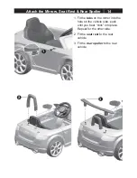 Preview for 15 page of Zhejiang Jiajia Ride-On Co. AUDITT Owner'S Manual With Assembly Instructions