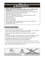 Preview for 16 page of Zhejiang Jiajia Ride-On Co. AUDITT Owner'S Manual With Assembly Instructions