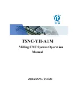 ZHEJIANG YUHAI TSNC-YH-A1M Operation Manual preview