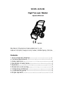 Предварительный просмотр 1 страницы Zhejiang AGW-90C Operator'S Manual