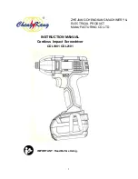 Предварительный просмотр 1 страницы Zhejiang CDL1801 Instruction Manual