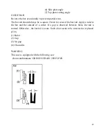 Preview for 29 page of Zhejiang YD-45A Owner'S Manual