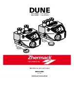 Zhermack dune 2 Maintenance And Use Manual preview