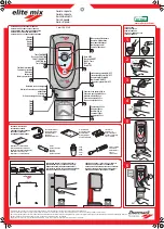 Предварительный просмотр 1 страницы Zhermack elite mix C305120 Quick Manual