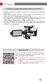 Предварительный просмотр 24 страницы Zhiyun Crane 3 Lab User Manual