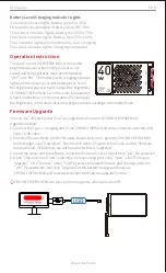 Предварительный просмотр 4 страницы Zhiyun FIVERAY M40 User Manual