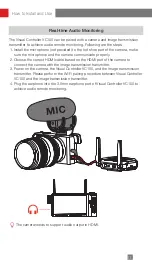 Preview for 15 page of Zhiyun MasterEye VC100 User Manual