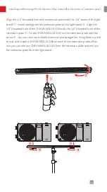 Предварительный просмотр 22 страницы Zhiyun MOLUS X100 User Manual