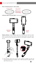 Предварительный просмотр 14 страницы Zhiyun SMOOTH-XS User Manual