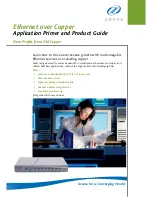 Preview for 1 page of Zhone 3200 EAD with VoIP Product Manual