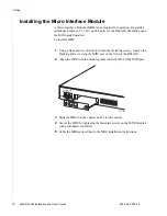 Предварительный просмотр 26 страницы Zhone 4929 DSLAM Installation And User Manual