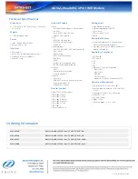 Preview for 2 page of Zhone 6388 6388-A1-XXX Specification Manual