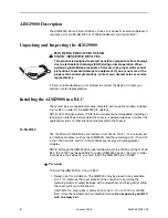 Preview for 4 page of Zhone AIM29000 Installation Instructions Manual