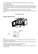 Preview for 4 page of Zhongshan Donlin Weili Electrical Appliances Co. XB2831T Instruction Manual