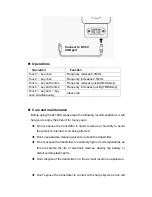 Предварительный просмотр 5 страницы Zhongshan K-mate General Electronics AT1900 User Manual