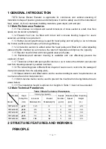 Preview for 3 page of ZHONGTIAN TDTG36/18 Operation Manual