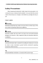 Preview for 4 page of Zhongyi CA102S User Manual