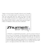 Preview for 4 page of Zhumell Tachyon 25x100 User Manual