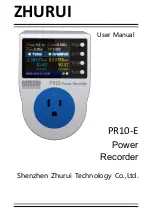 Zhurui-tec PR10-E User Manual preview