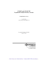 Предварительный просмотр 2 страницы Ziatech Corporation ZT 8825 Hardware Manual