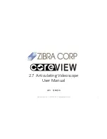 Zibra Corporation CoreView 2.7 User Manual preview