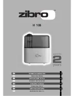 Preview for 1 page of Zibro H 108 Operating Manual