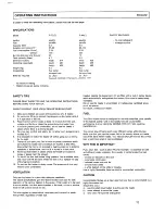 Preview for 3 page of Zibro Kamin R 22C Operating Instructions Manual