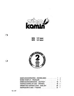 Zibro Kamin SRE 147 laser Operating Instructions Manual предпросмотр