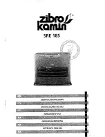 Zibro Kamin SRE 185 Operating Manual предпросмотр