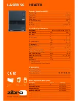 Предварительный просмотр 1 страницы Zibro Laser 56 Specifications