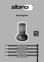 Zibro Moonlighter Operating Instructions Manual preview