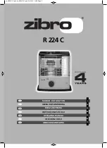 Zibro R 224 C Operating Manual preview