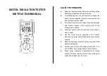 Preview for 1 page of Zico DT-5500 Instruction Manual