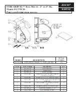 Zico SURE-GRIP XL SG-VM-XL Parts And Instruction Manual preview