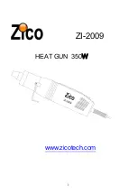 Zico ZI-2009 User Instructions preview