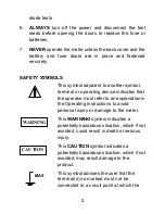 Preview for 3 page of Zico ZI-846 Operating Instructions Manual