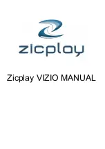 Zicplay VIZIO Manual preview