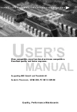 Preview for 1 page of Zida PM133 User Manual