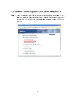 Preview for 25 page of Zida VCTnet AirXpress UC11B Installation And Getting Started Manual