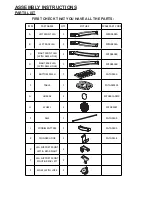 Предварительный просмотр 2 страницы Ziegler & Brown ZG3GCARTK Assembly & Instruction Manual