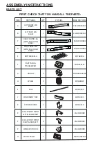 Предварительный просмотр 2 страницы Ziegler & Brown ZGTGCARTC Assembly Instructions Manual