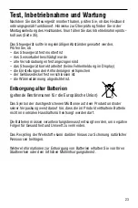 Preview for 23 page of Ziegler DigiTrace RAYSTAT-ECO-10 Manual