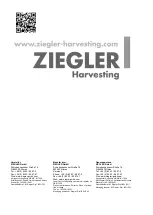 Preview for 14 page of Ziegler RT-135-HY Operating Instructions Manual