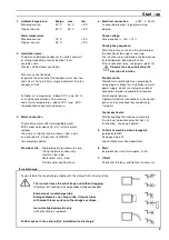 Preview for 3 page of Ziegra 1.750 Operating Instructions Manual