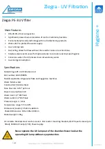 Preview for 1 page of Ziegra PE-3 Manual