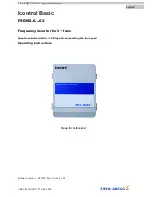 ZIEHL-ABEGG 308214 Operating Instructions Manual preview